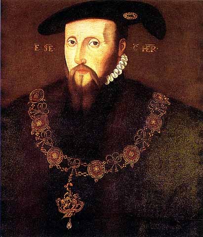 Edward VI’s uncle, Edward Seymour, Duke of Somerset, ruled England in the name of his nephew as Lord Protector from 1547 to 1549.