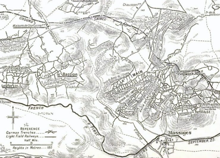 French advance, Massiges September 1915