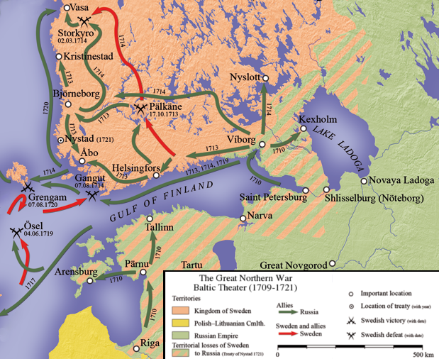 Great Northern War (1700 – 1721) Baltic Theater