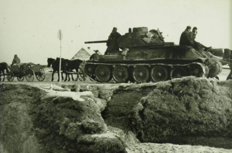 Late 1943 Model T-34.
