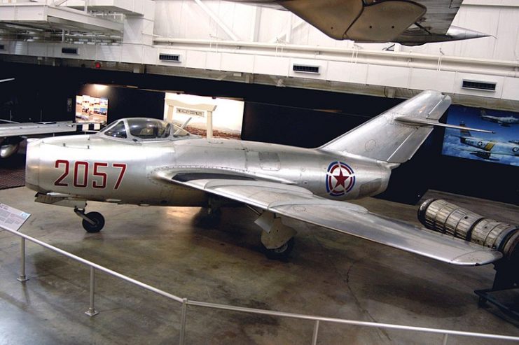 MiG 15 at the National Museum of the U.S. Air Force.