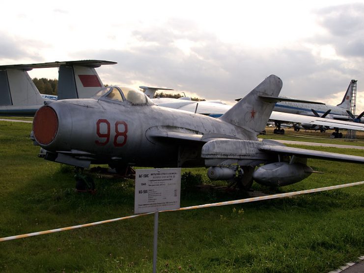 MiG 15bis in Moscow Monino Aircraft Museum – Kirill Pisman CC BY-SA 2.0