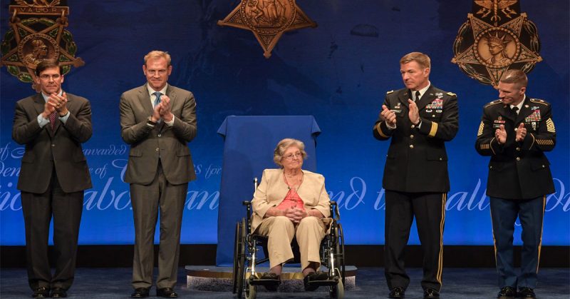 Medal of Honor Induction Ceremony for 1st Lt. Garlin M. Conner. U.S. Army photo by Spc. Anna Pol