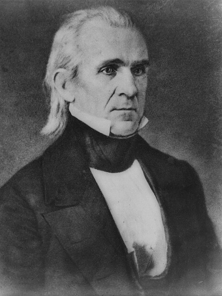 US President James K. Polk favored expansionist policies that led to the annexation of Texas and California.
