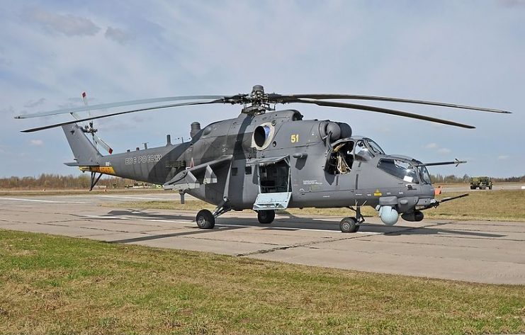 Russian Mi-35M – Yevgeny Volkov CC BY 3.0