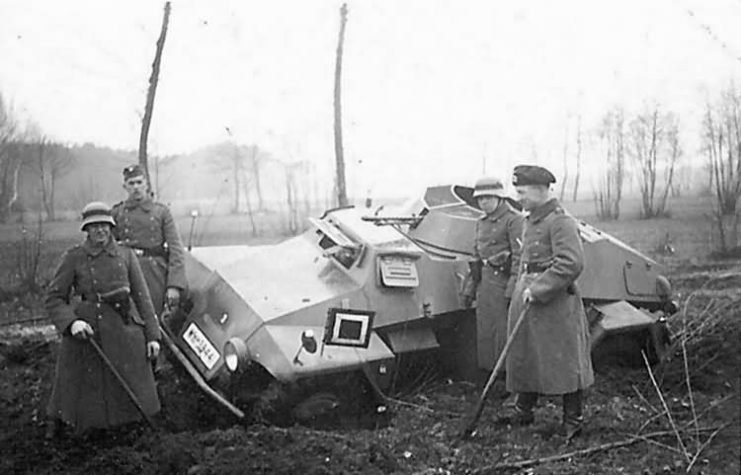 SdKfz 221 German armored car