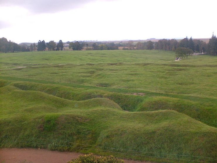 The Beaumont Hamel area today.