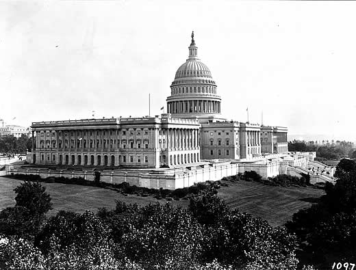 United States Capitol in 1906