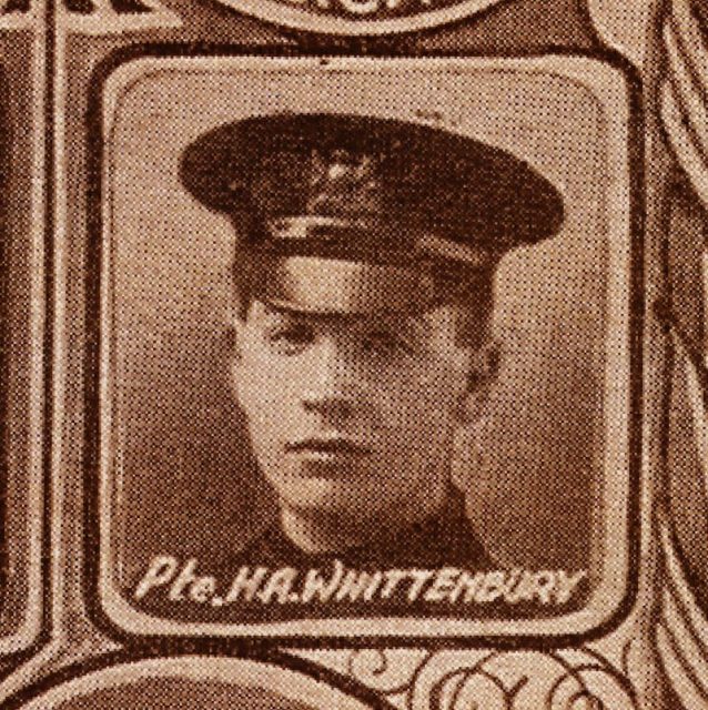 Second Lieutenant Harold Whittenbury. Photo: The Tank Museum