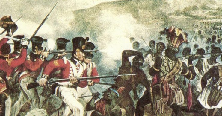 Defeat of the Ashantees, by the British forces under the command of Coll. Sutherland, July 11th 1824
