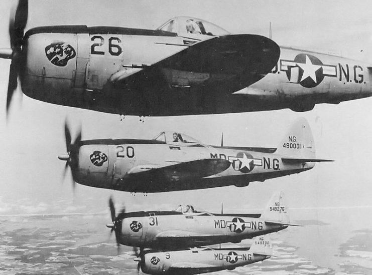 F-47 Thunderbolts in 1947