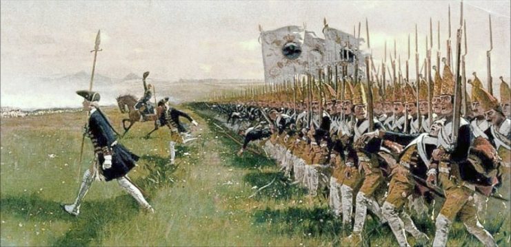 Attack of the Prussian Infantry, by Carl Röchling.