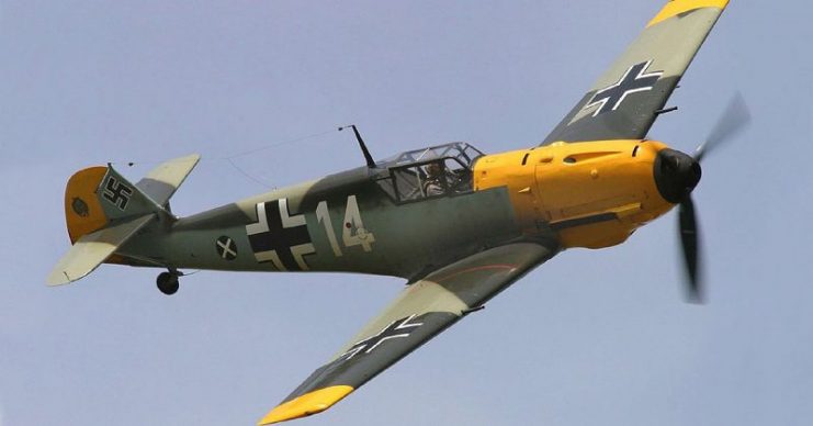 A Messerschmitt Bf 109E. By D.Miller / CC BY 2.0