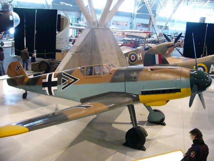 Messerschmitt Bf 109 F-4 at the Canada Aviation Museum, Ottawa.