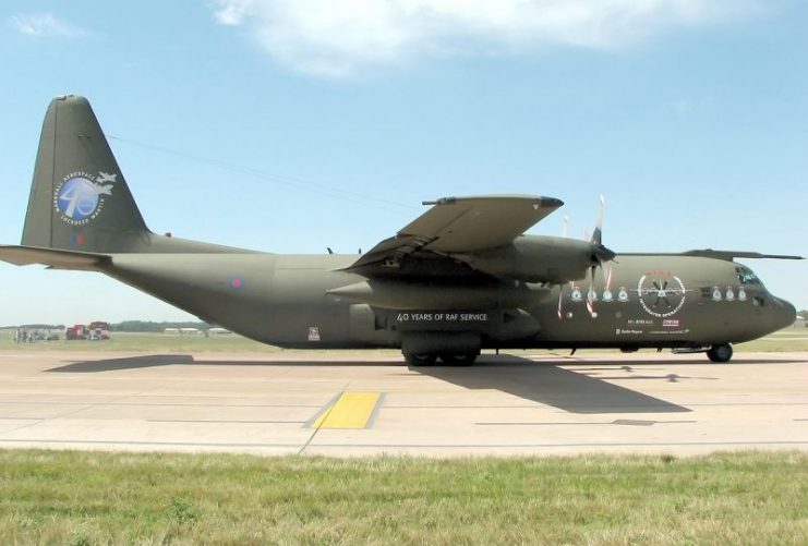 Lockheed C-130 Hercules.