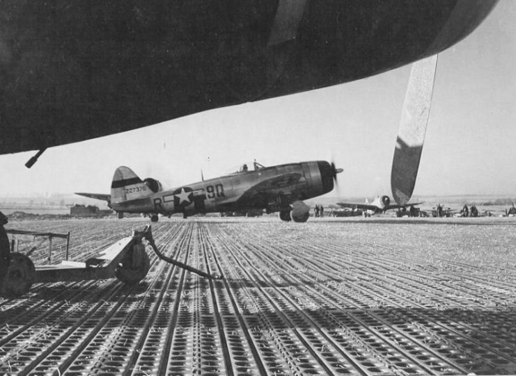 Thunderbolts in France, 1945