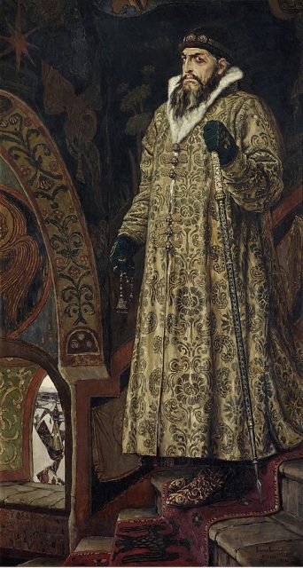 Portrait of Ivan IV (Ivan the Terrible) by Viktor Vasnetsov