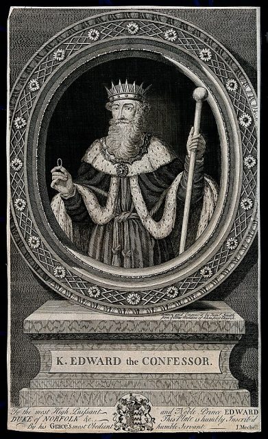 Edward the Confessor, King of England. Photo: Wellcome Collection gallery / CC BY 4.0