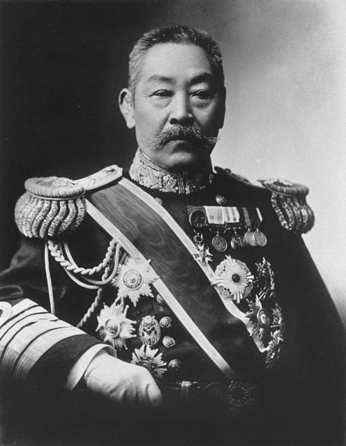 Itō Sukeyuki, Commander-in-Chief of the Japanese Combined Fleet.