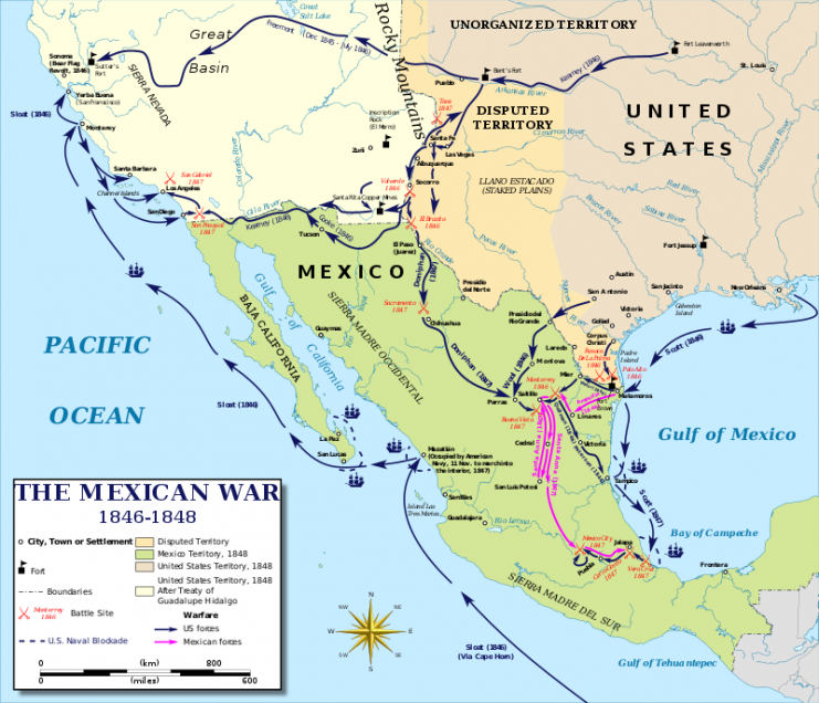 Overview map of the war.Photo: Kaidor CC BY-SA 3.0