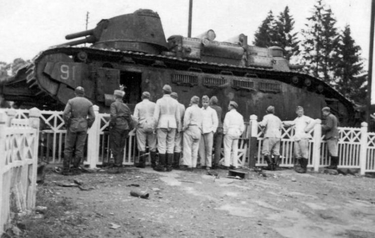 Char 2C no. 91 “Poitou”, France, 1940.