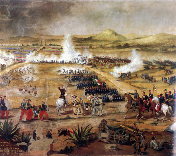 Battle of Puebla, 5 May 1862