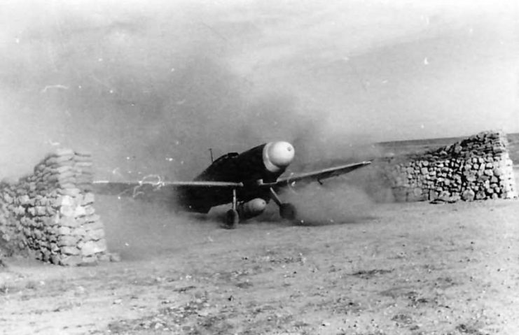 Bf109 F at Martuba Africa 1942.