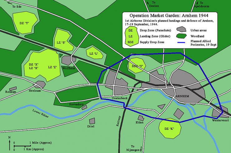 British Landings and Defense at Arnhem – Ranger Steve CC BY-SA 3.0