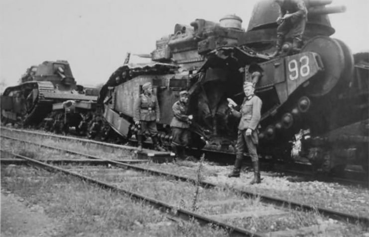 Char 2C no. 98 “Berry”. Meuse, France, 1940.