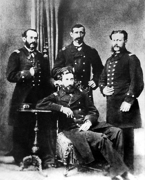 The “Four Aces of the Navy”: Grau, Montero , García and García , Ferreyros.