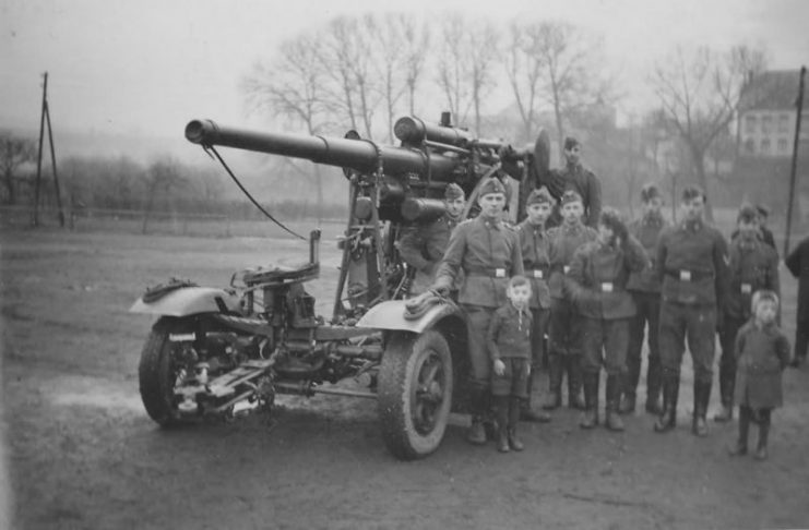 Flak 18 88 wwii artillery