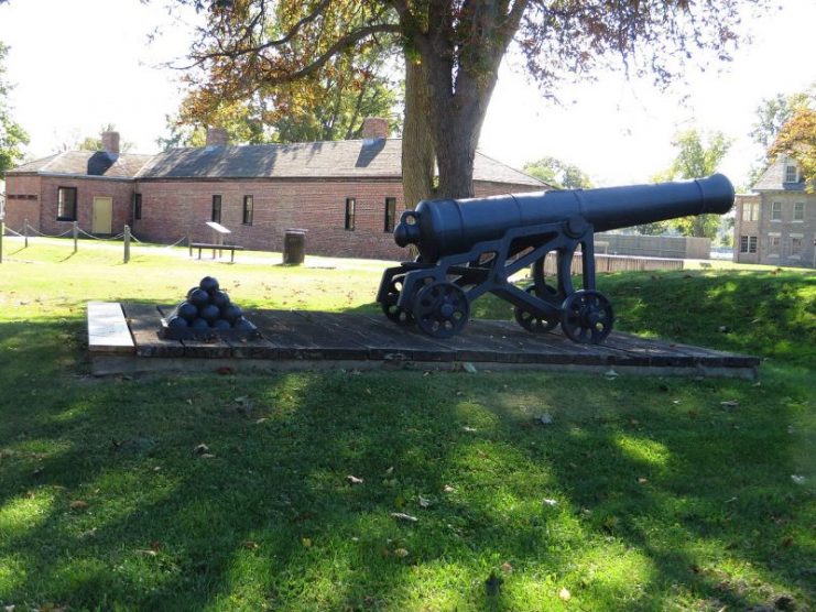 Fort Malden, formally known as Fort Amherstburg, is a defense fortification located in Amherstburg, Ontario Photo by Ken Lund CC By SA 2.0