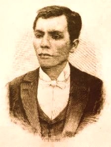 A photo engraving of Andrés Bonifacio (1863-1897), founder of the Katipunan, Philippine revolutionary society from February 8, 1897 issue of La Ilustración Española y Americana, a Spanish-American weekly publication