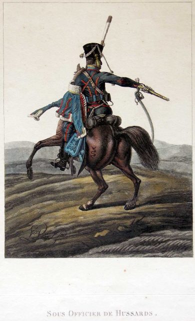 Non-commissioned officer of the Pavlograd Hussar Regiment.