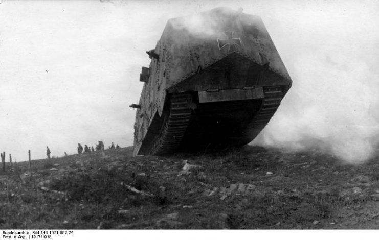 In rough terrain.Photo Bundesarchiv, Bild 146-1971-092-24 CC-BY-SA 3.0