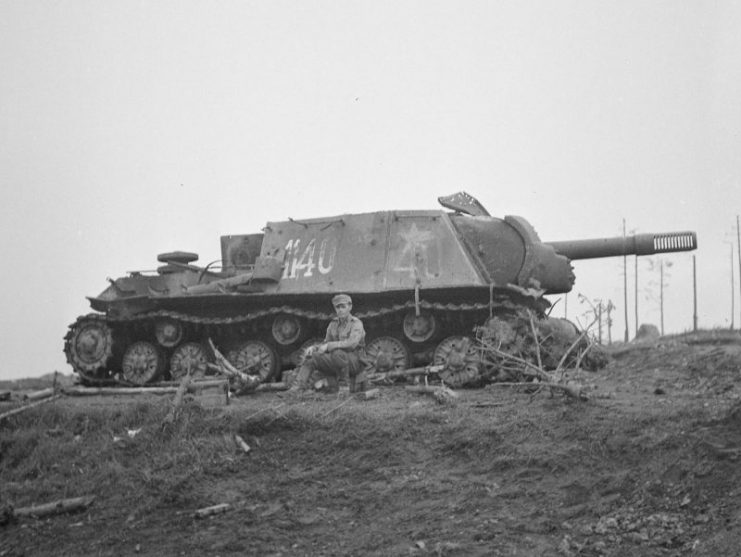 ISU-152 “1140” destroyed in Finland 1944