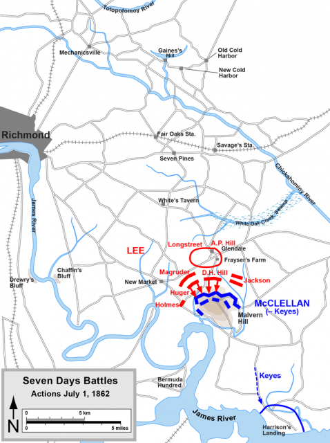 Malvern Hill – July 1, 1862 – Hal Jespersen CC BY 3.0