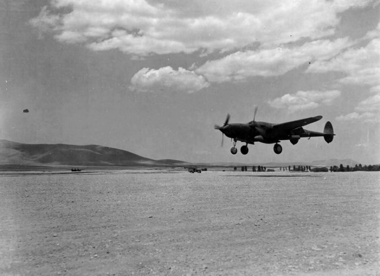 P-38 Lightning of the 94th FS 1st FG in Africa.