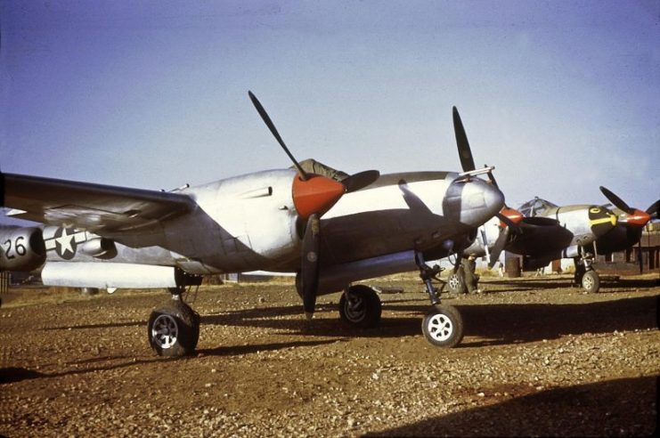 P-38s of the 449th FS – Chengkung 1945.