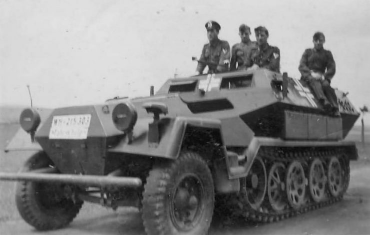 SdKfz 251 Halftrack.