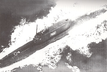 Golf II-class ballistic missile submarine K-129, hull number 722