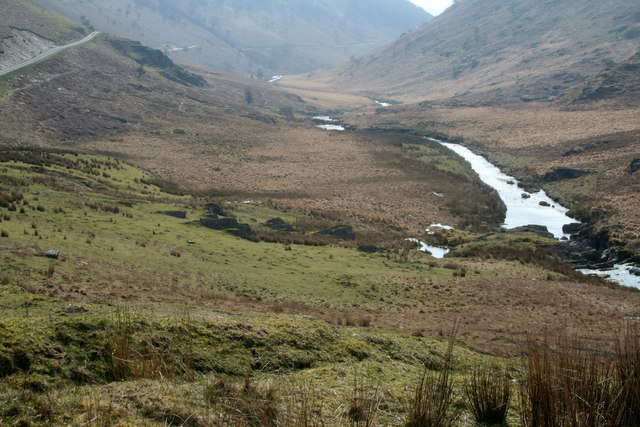 The Irfon River in the Abergwesyn Valley – Roger Whittleston CC BY-SA 2.0