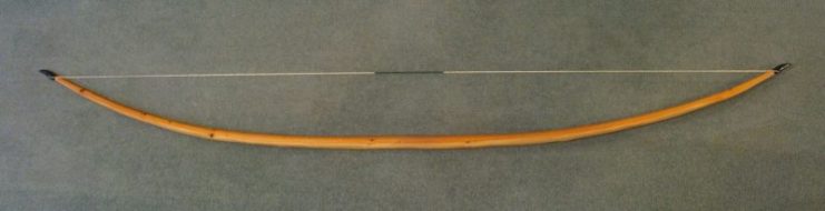 Yew English Longbow – 6 ft 6 in long.