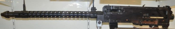 12.7 mm Ho-103 machine gun.Photo Sturmvogel 66 CC BY-SA 3.0