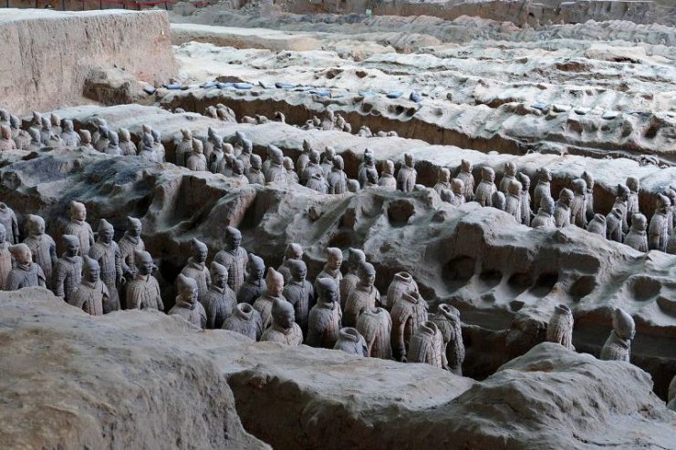 Mausoleum of the First Qin Emperor, Hall 1. Photo: Zossolino / CC BY-SA 4.0