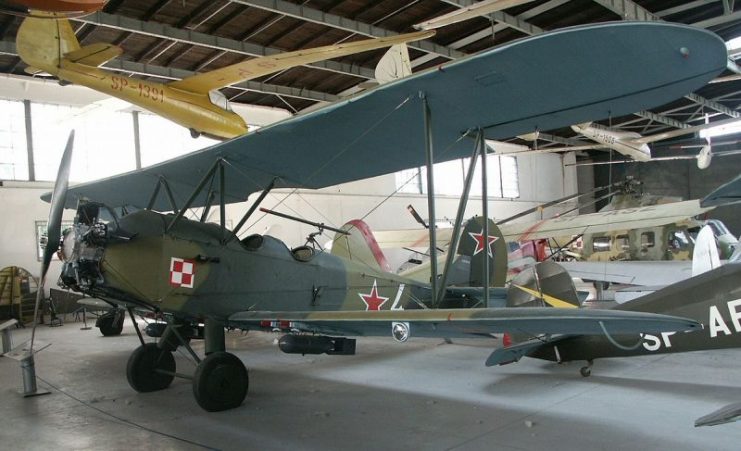 Polikarpov U-2LNB light bomber in markings of the Polish aviationBy Michał Derela CC BY-SA 3.0