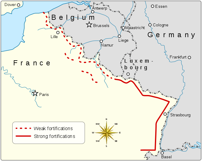 The Maginot Line. By Goran tek-en CC BY-SA 3.0