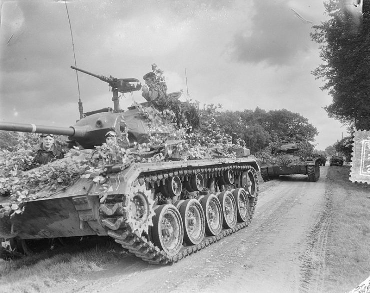 M24 Chaffee in Germany 1954. By van Duinen / Anefo CC0
