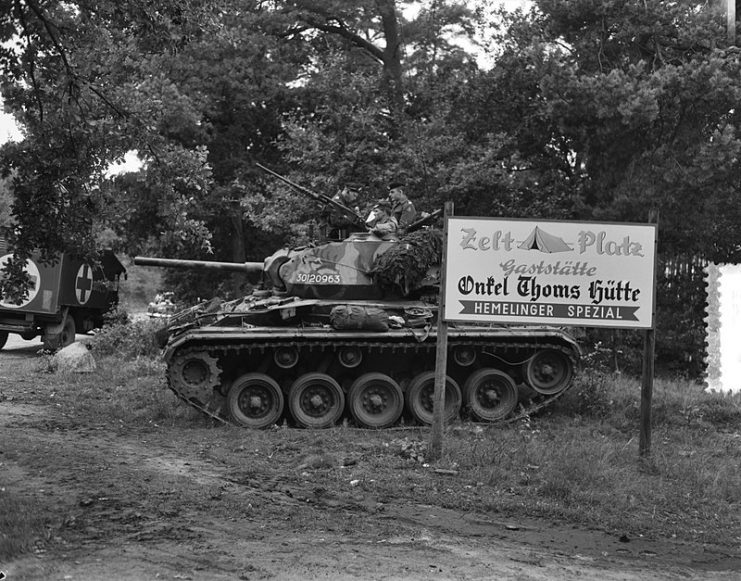 M24 Chaffee in Germany 1953. By van Duinen / Anefo CC0