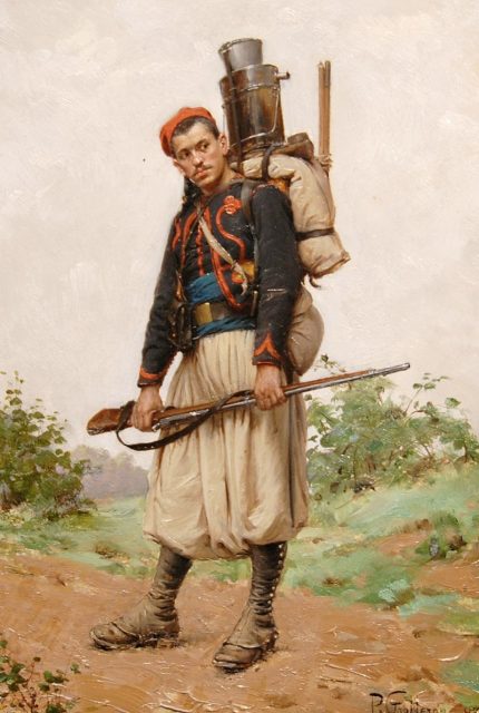 French Zouave, circa 1870